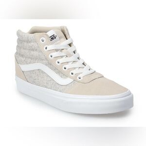 Vans Women’s Ward Grey Suede High Top Shoe NWOT